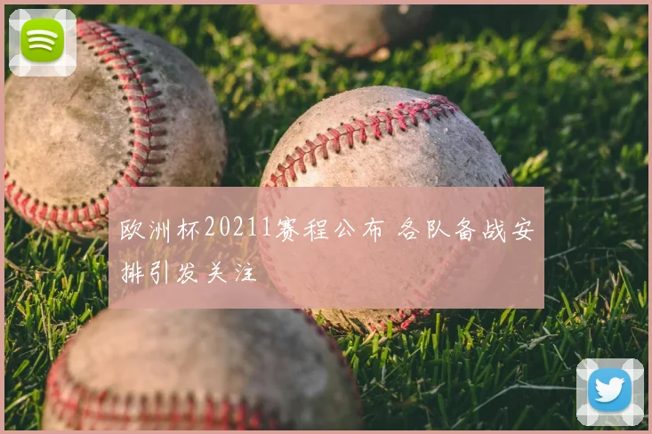 欧洲杯20211赛程公布 各队备战安排引发关注